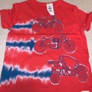 baby gap toddler size 2 NWT motorcycle top